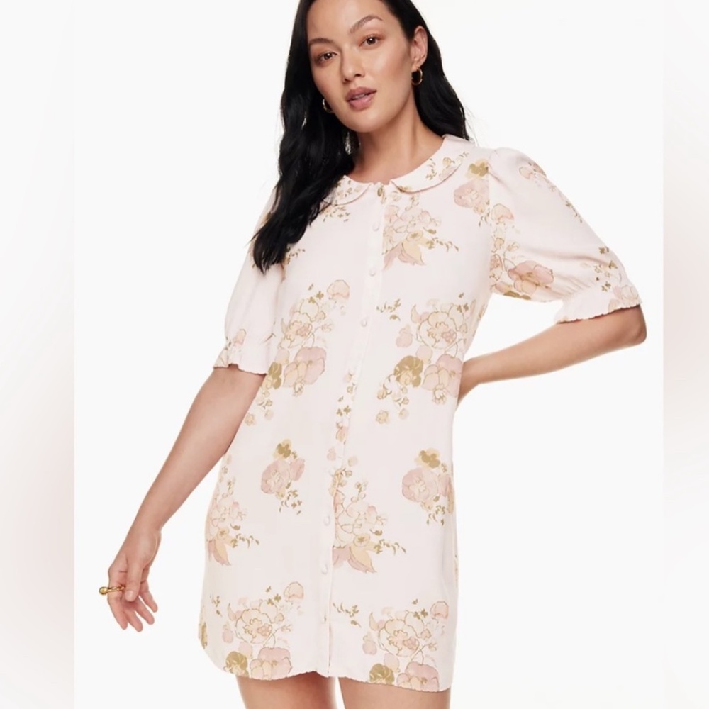 Aritzia Wilfred Poppins Mini Dress Size M